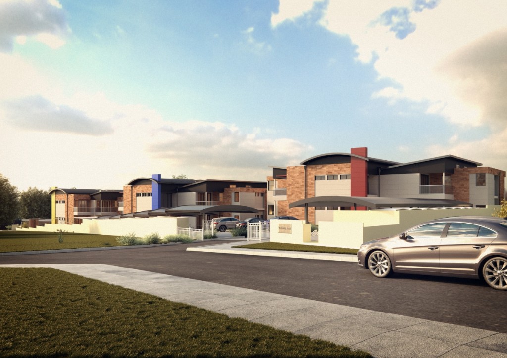 Valencia Park front elevation 2